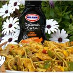 ΚΟΤΟΠΟΥΛΟ ΜΕ ΛΑΧΑΝΙΚΑ ΚΑΙ NOODLES!!!